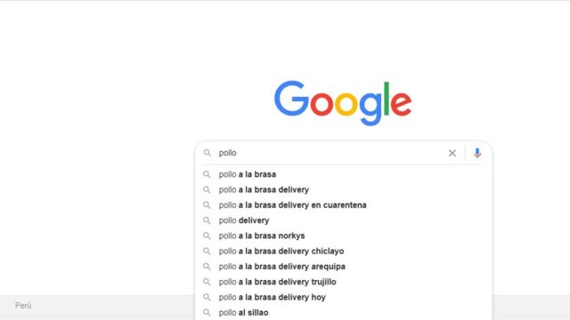 pollo a la brasa y delivery en google