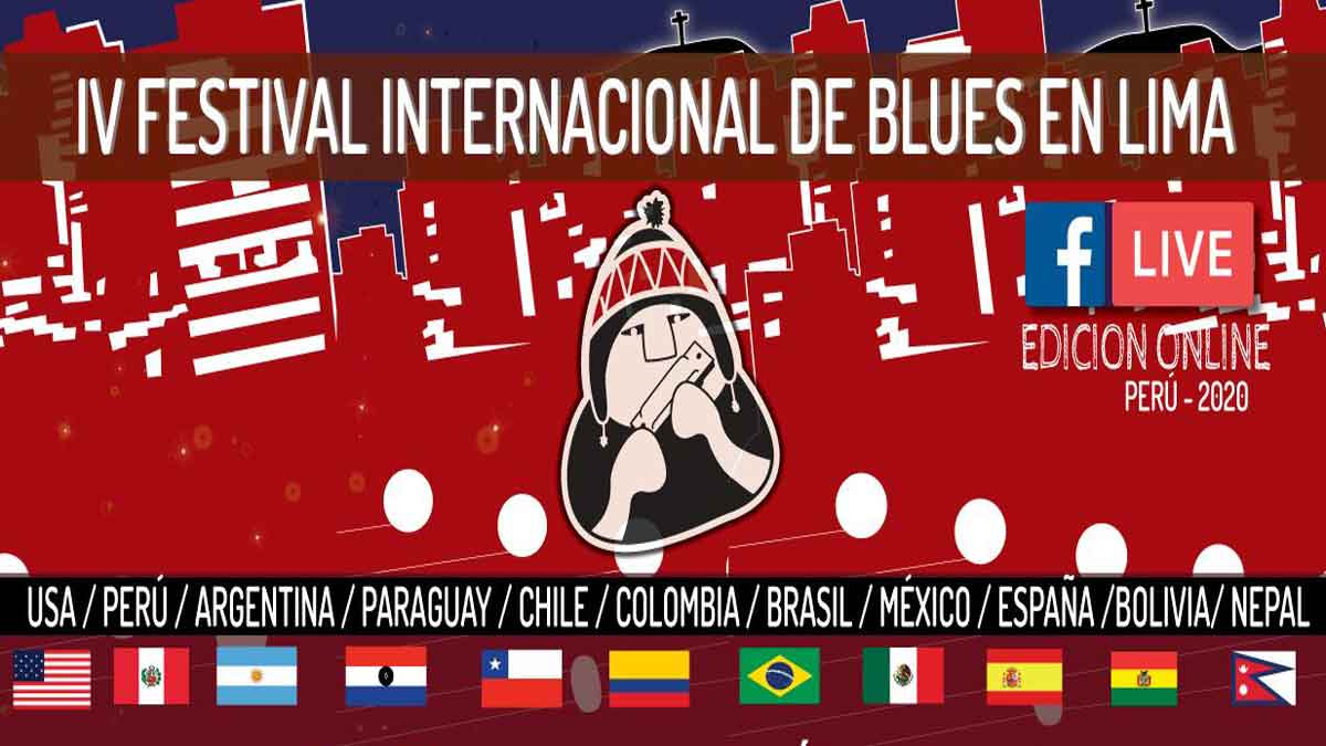 Festival Internacional de Blues en Lima se realiza virtualmente Enterados