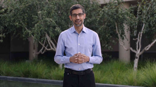 Google Libre de carbono para 2020 - Sundar Pichai