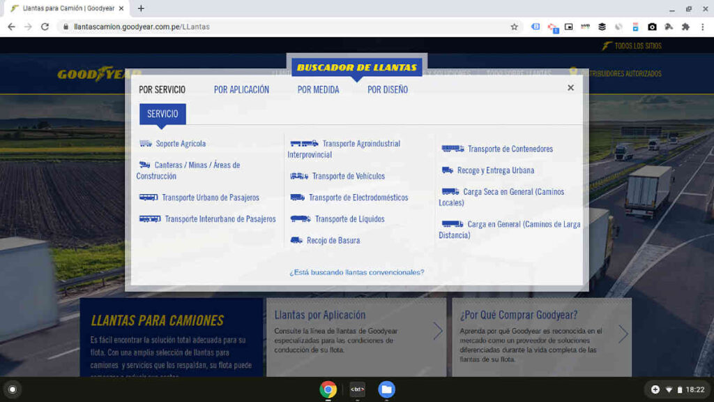 Goodyear Plataforma online