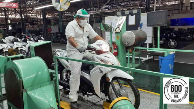 Honda producción de motocicletas