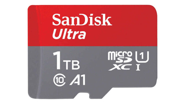 microSD UHS-I de 1TB llega con Western Digital