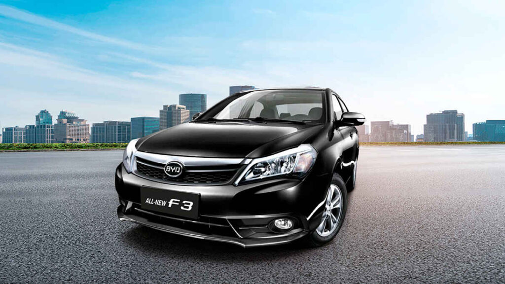 BYD lanza promoción para la All New F3