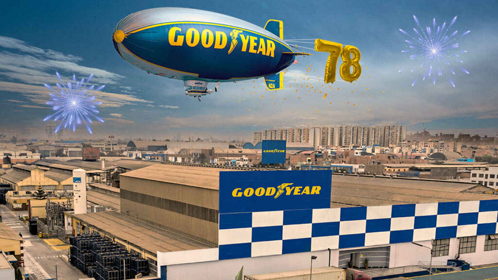 Goodyear cumple 78 años