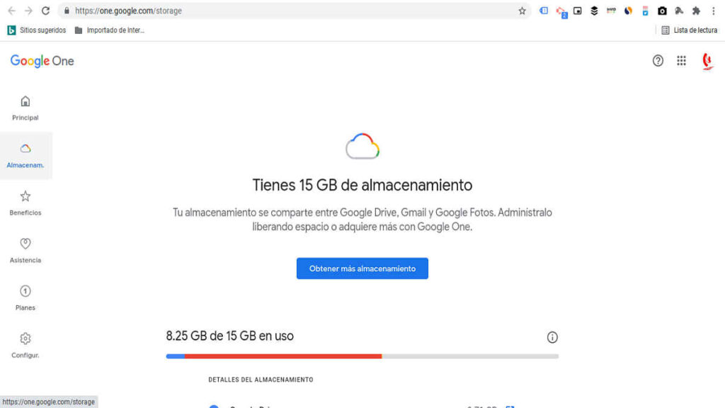 administrar tus archivos con Google