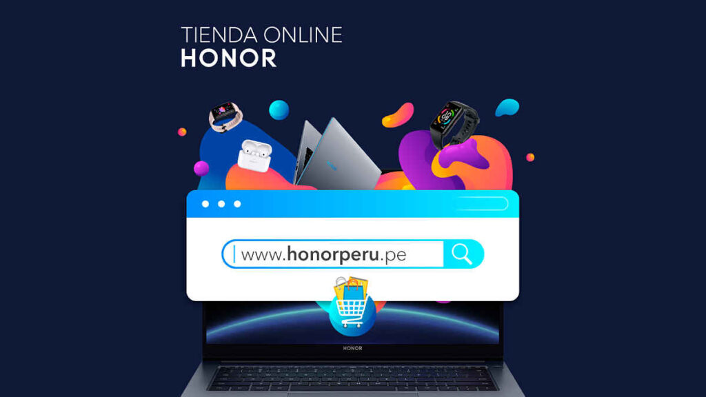 Tienda ecommerce de Honor