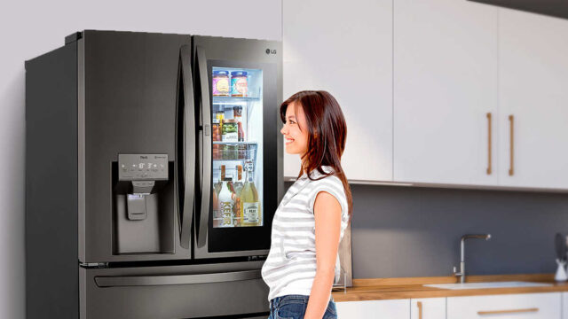 LG presenta su refrigeradora InstaView Door-In-Door con Craft ICE