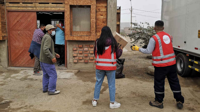 GE anunció una donación de S/195.000 para brindar asistencia alimentaria a familias en Perú afectadas por la pandemia de COVID-19.
