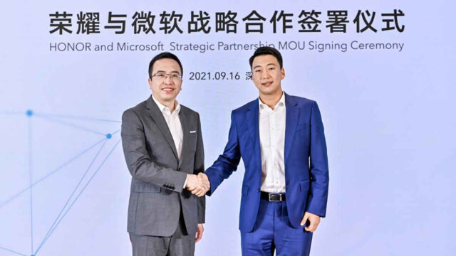 Honor y Microsoft firman alianza estratégica