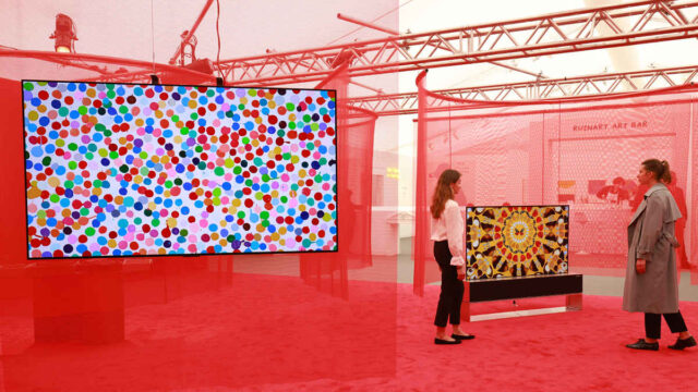 LG presentó proyectos de arte inspirados en OLED