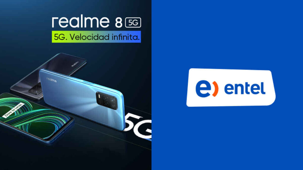 realme 8 5G llega a Entel para que más personas accedan al 5G