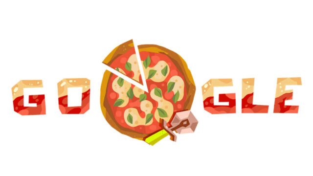 Google homenajea a la Pizza con doodle interactivo