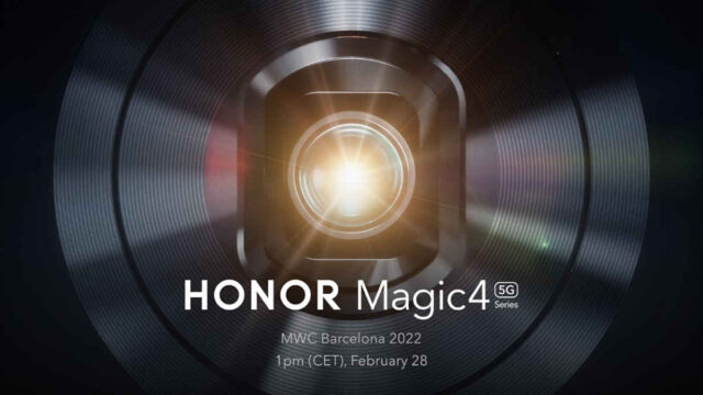 Honor confirma lanzamiento de la serie Honor Magic4 en el MWC 2022