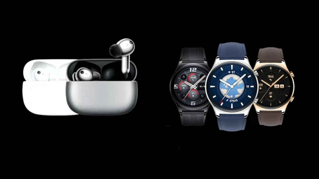 MWC 2022: Honor reveló sus nuevos wearables, el Honor Watch GS 3 y los Honor Earbuds 3 Pro