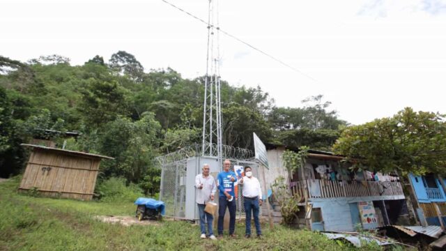 Chunatahua, centro poblado de Huánuco se conecta a Internet