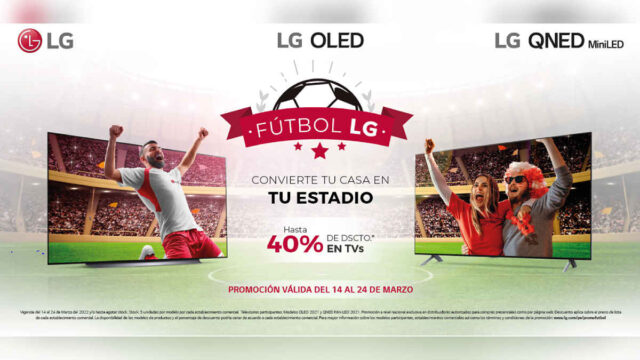 LG Perú ofrece descuentos de hasta 40% en televisores