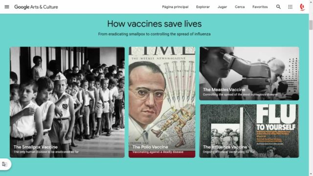 Google Arts & Culture nos muestra la historia de la vacunación