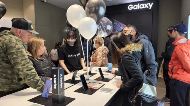 Samsung inauguró su tienda Ushuaia la ciudad del fin del mundo