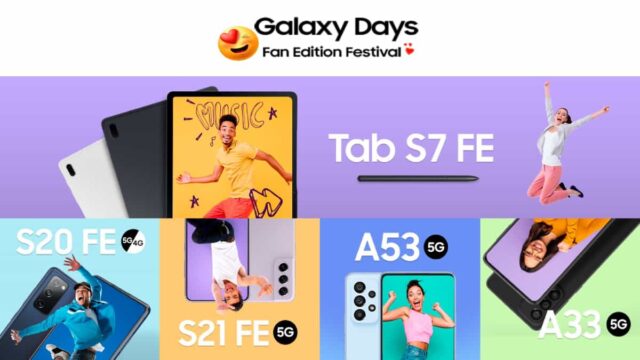 Samsung promociones por los Galaxy Days: Fan Edition Festival