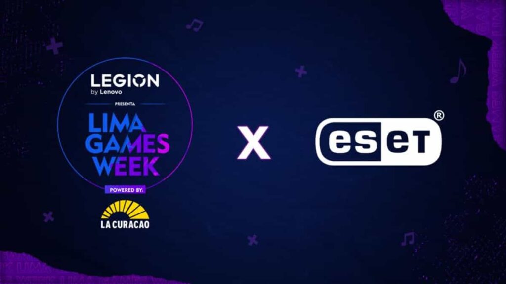 ESET Perú protegerá a gamers en el Lima Games Week 2022