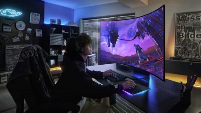 Odyssey Ark: Samsung Electronics presentó su primera pantalla curva gaming 1000R