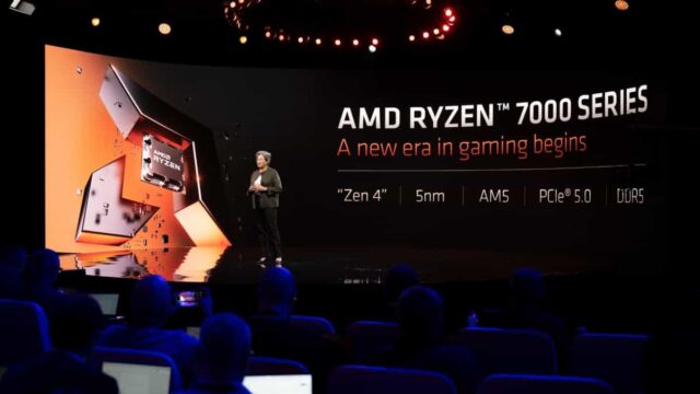 AMD presentó sus procesadores de escritorio Ryzen Serie 7000