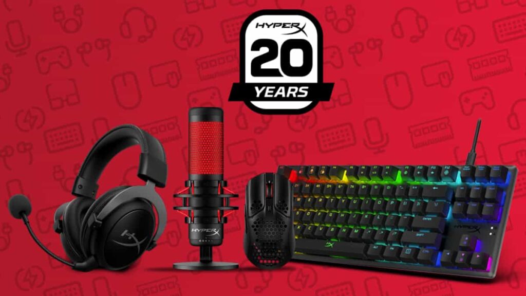 HyperX celebra 20 años en gaming