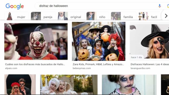 Google Trends revela los trajes más populares para Halloween