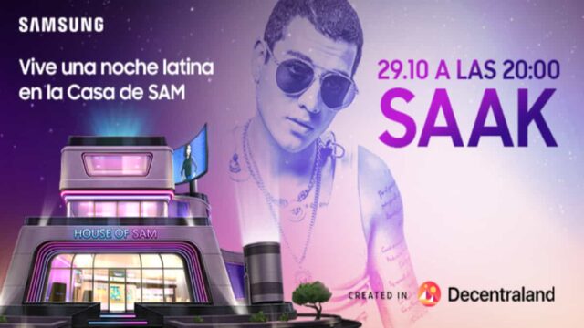 Ex-Rebelde Saak inicia eventos en el Metaverso