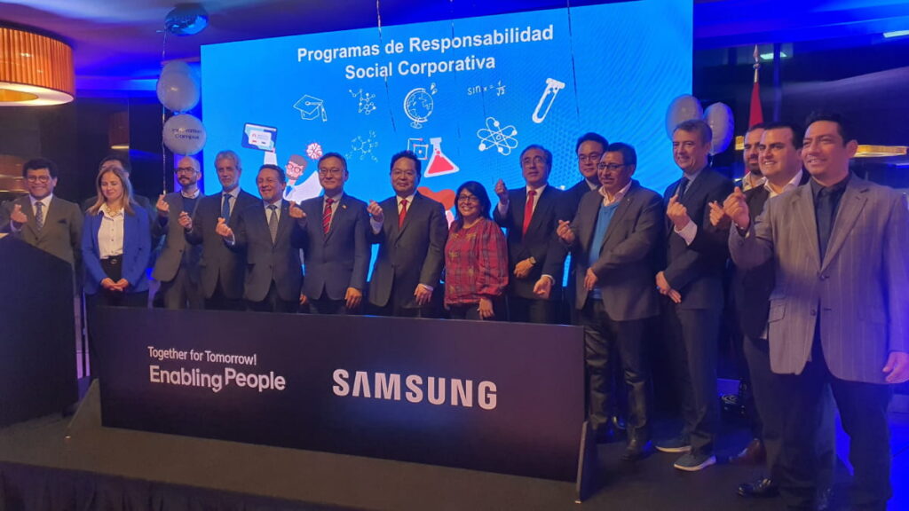 Samsung anunció sus logros sobre su programa de responsabilidad social corporativa