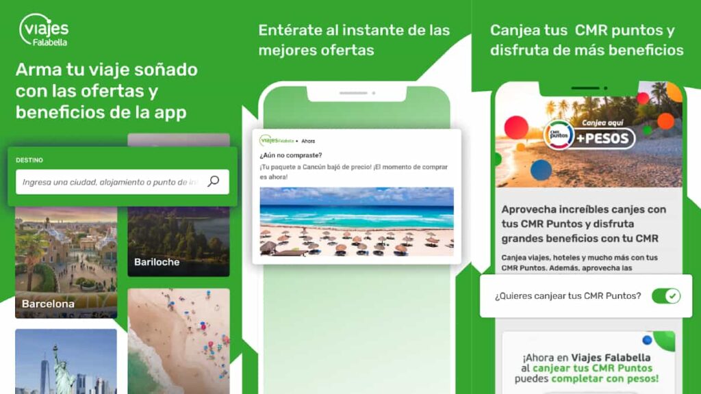 Viajes Falabella lanza nuevo aplicativo para móviles