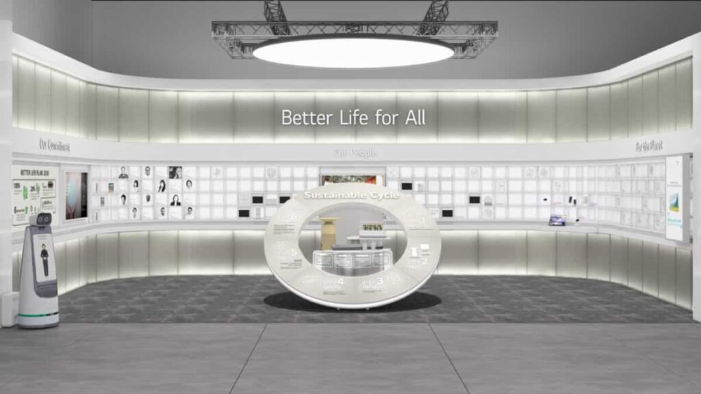 "Better life for all", la exhibición de LG en el CES 2023