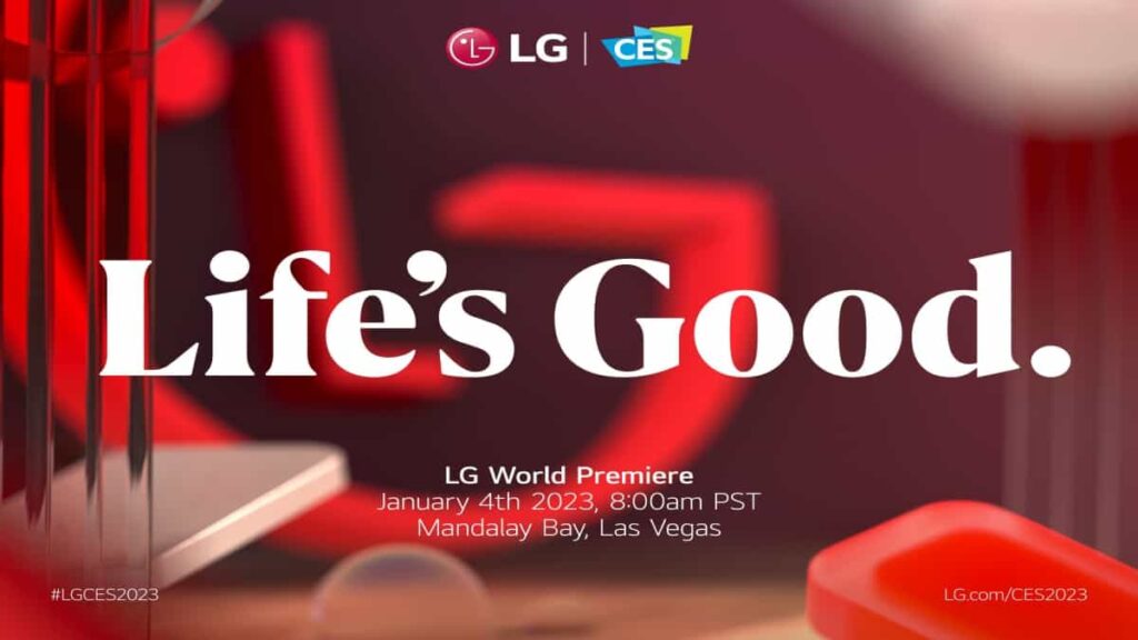 LG compartirá su visión sobre el futuro de la compañía en CES 2023