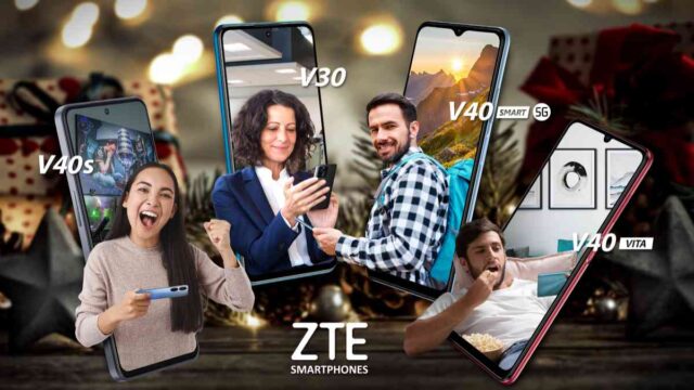 smartphone zte navidad