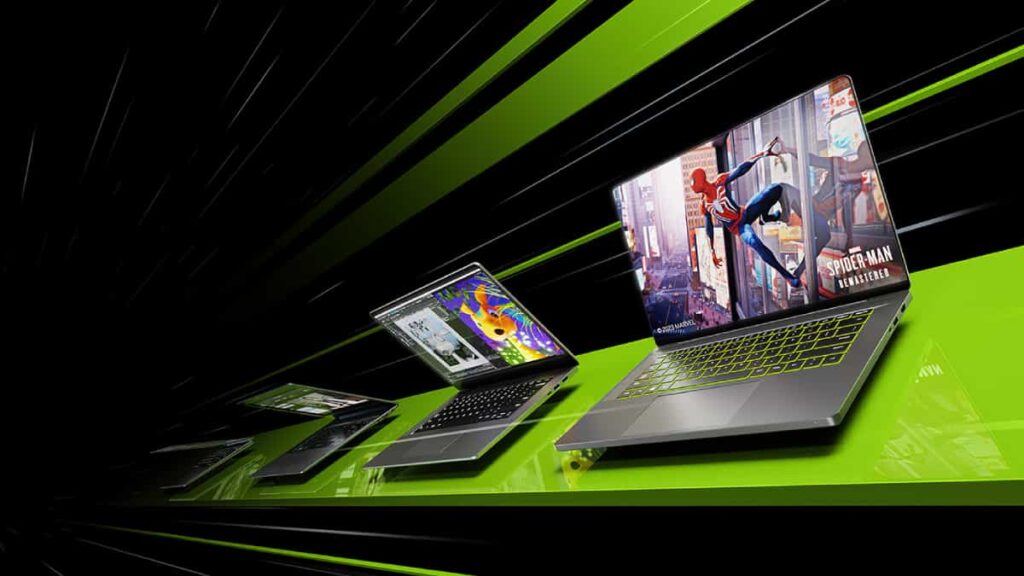 NVIDIA anunció las laptops GeForce RTX Serie 40