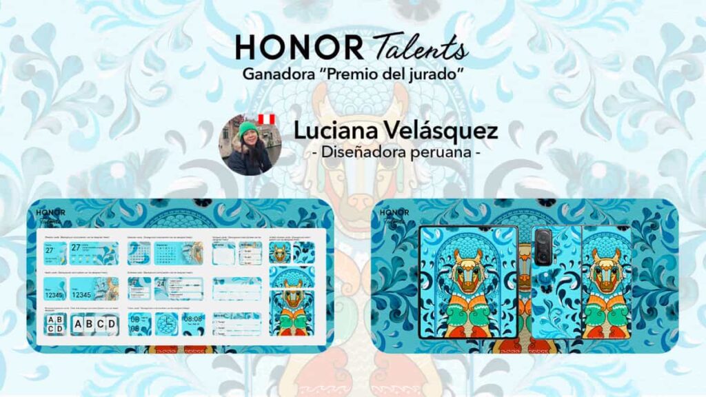 Diseñadora peruana ganó el concurso global Honor Talents