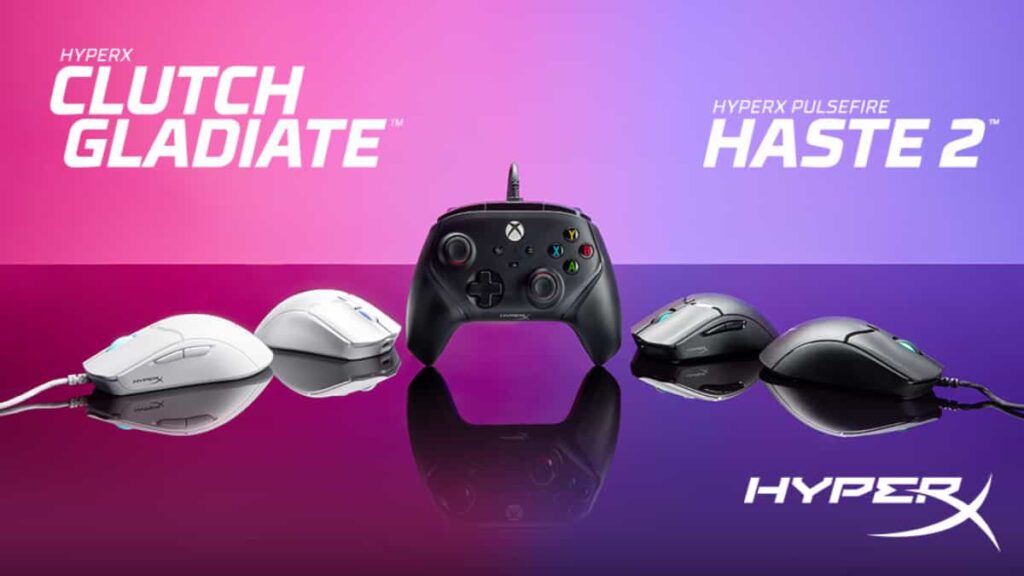 HyperX presentó sus nuevos periféricos para videojuegos en el CES 2023