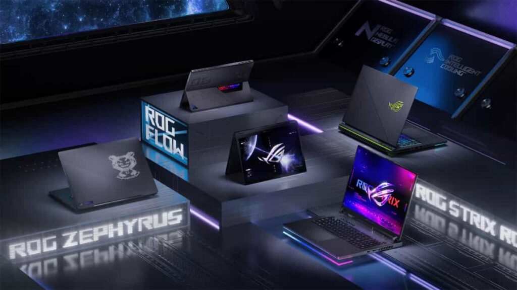 Las portátiles de ASUS ROG anunciadas en el CES 2023