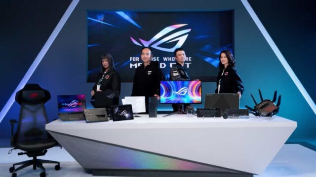 Las últimas tecnologías que llegan con las laptops de ASUS ROG del CES 2023