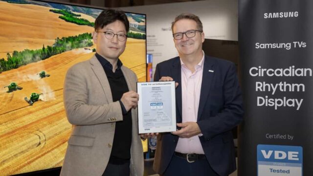 Televisores 2023 de Samsung reciben certificación de Pantalla de ritmo circadiano