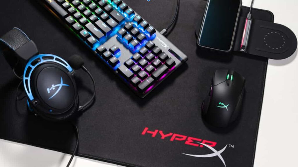 keycaps personalizados impresos en 3D de Hyperx.