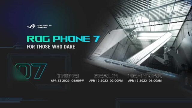ASUS ROG anuncia el lanzamiento virtual de su última serie ROG Phone 7