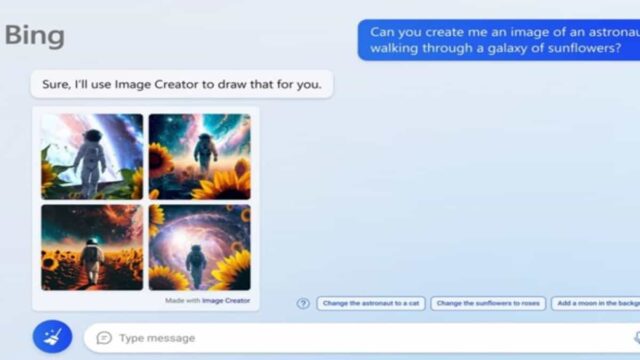 Microsoft incorpora Bing Image Creator en Bing y Edge