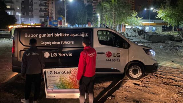 LG brinda apoyo a los damnificados del terremoto de Turquía