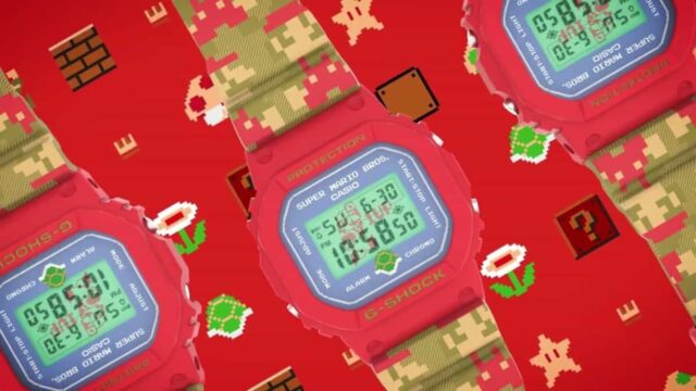 G-Shock lanza nuevo reloj en colaboración con la franquicia de Super Mario Bros