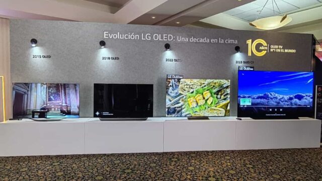 LG lanza su línea de televisores 2023 con tecnología OLED