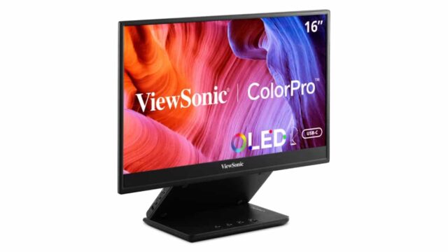 ViewSonic presenta su nuevo monitor portátil ultradelgado ColorPro VP16-OLED