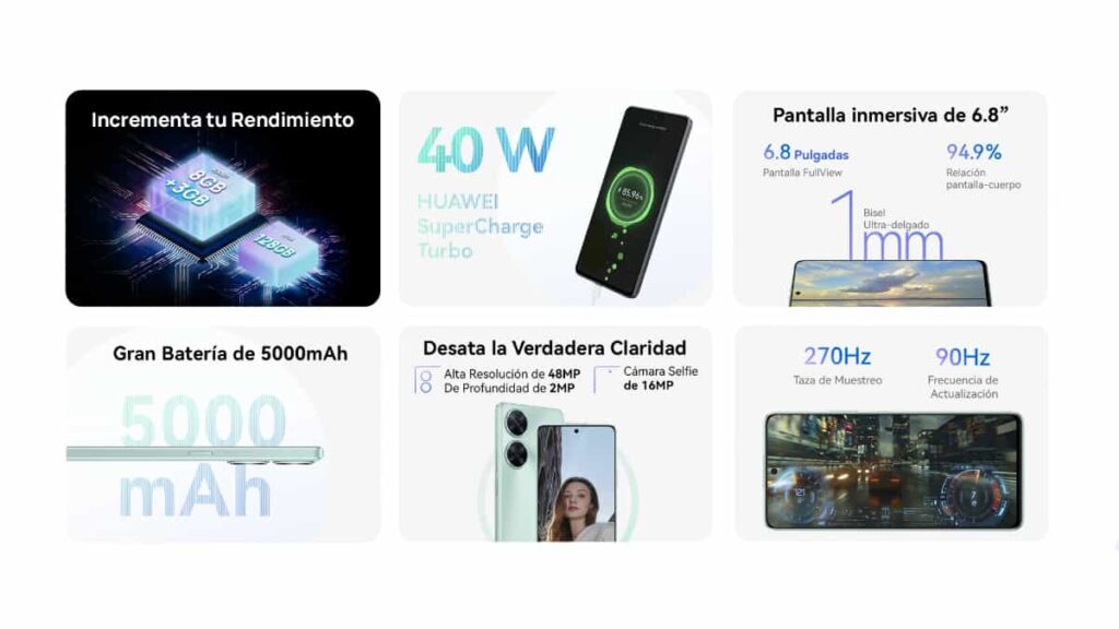 Huawei lanza en Perú el nuevo Huawei nova11i y la Band 8