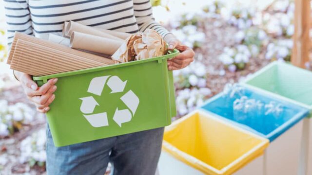 Reciclar en casa y el trabajo