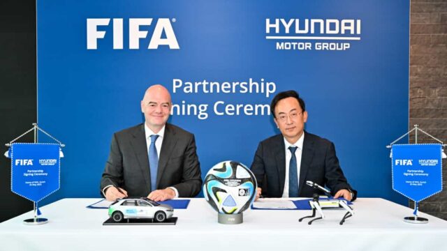 Hyundai renueva su colaboración con la FIFA hasta 2030